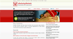 Desktop Screenshot of elbebekgulbebek.org